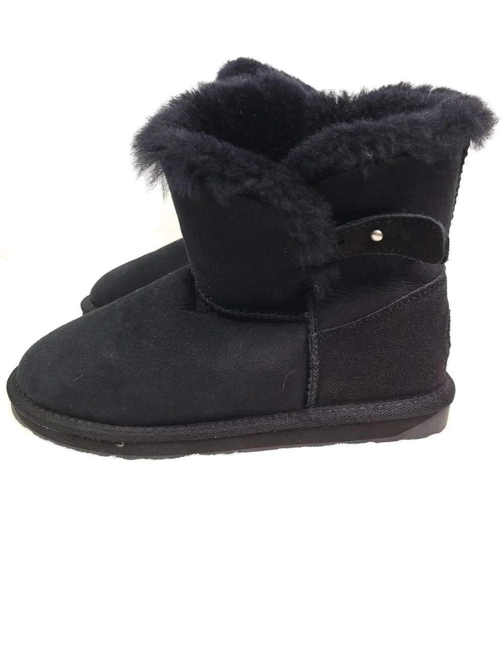 EMU Australia Summerlands Sheepskin Winter Boots Women 7 Black
